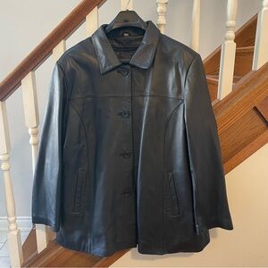 Julia Laurin Leather Jacket - NWOT
